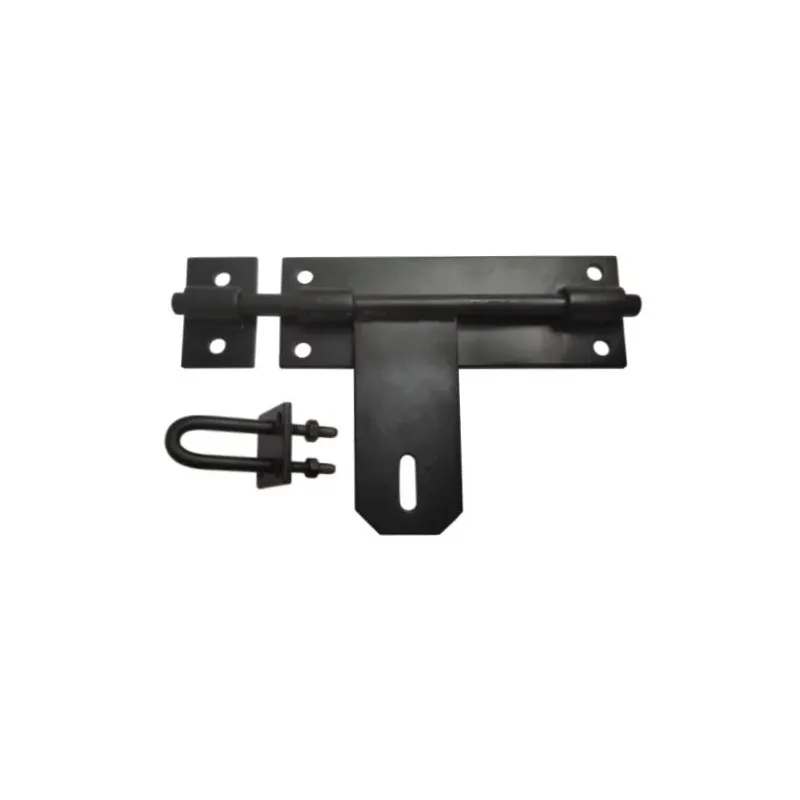 Дверная щеколда GB-1078, черный цв.