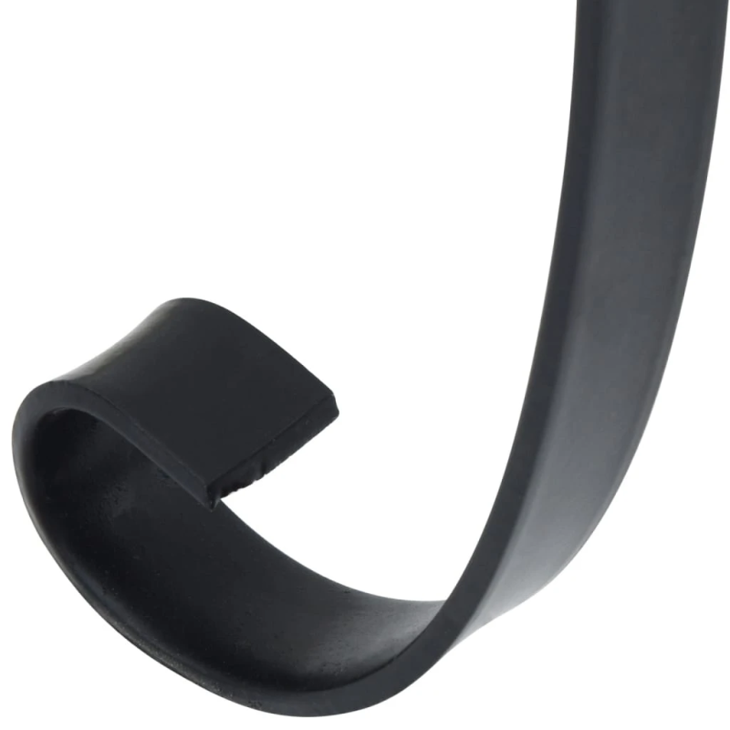 vidaXL augu galdi, 3 gab., sarkanbrūni ar baltu, keramika