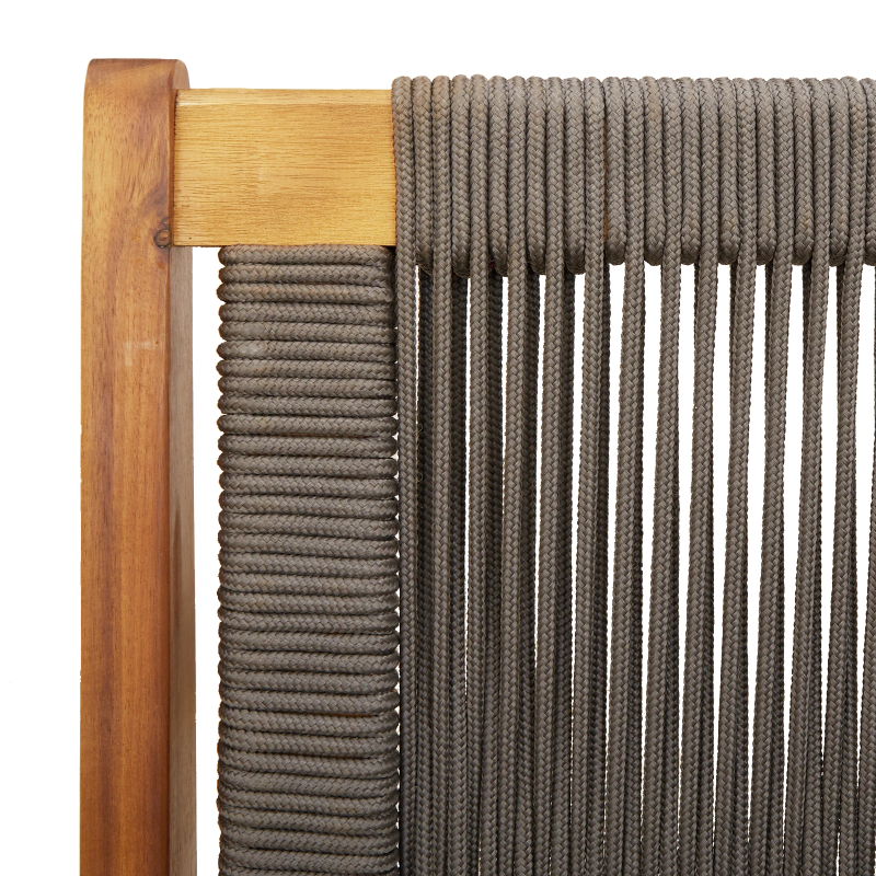 vidaXL Dārza mēbeles 2 pcs Pelēka 67 x 76 x 73 cm Cietā akācijas koks