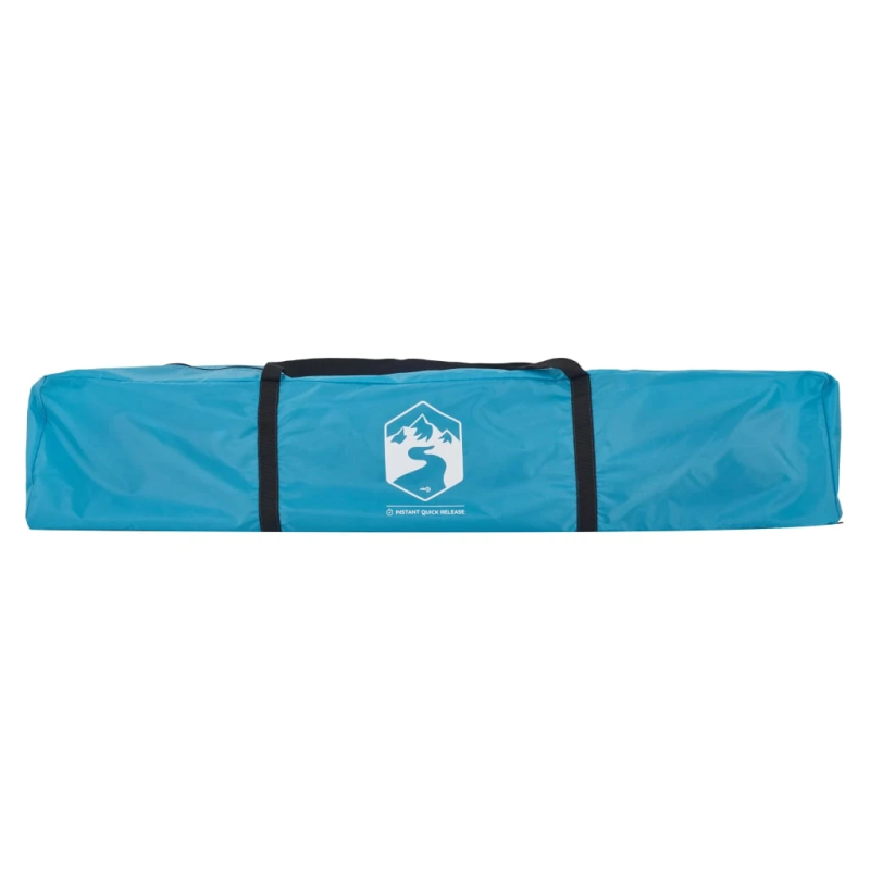 vidaXL kempinga telts 3 personām, kupola forma, zils