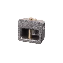 Замок Okko KD-90-80, серый цв., 80 мм