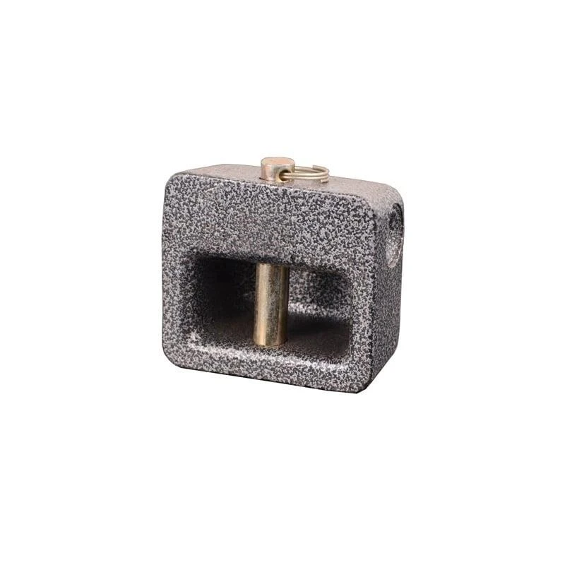 Piekaramā atslēga kvadrātveida pelēka 90 mm KD-90-80