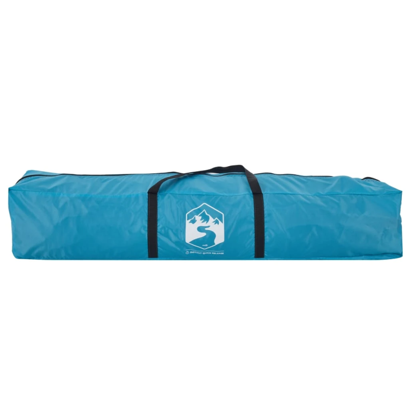 vidaXL kempinga telts 4 personām, kupola forma, zils