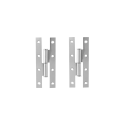 Durvju eņģe 140×55×2.5 mm niķelēta, 2 gab., labajām durvīm