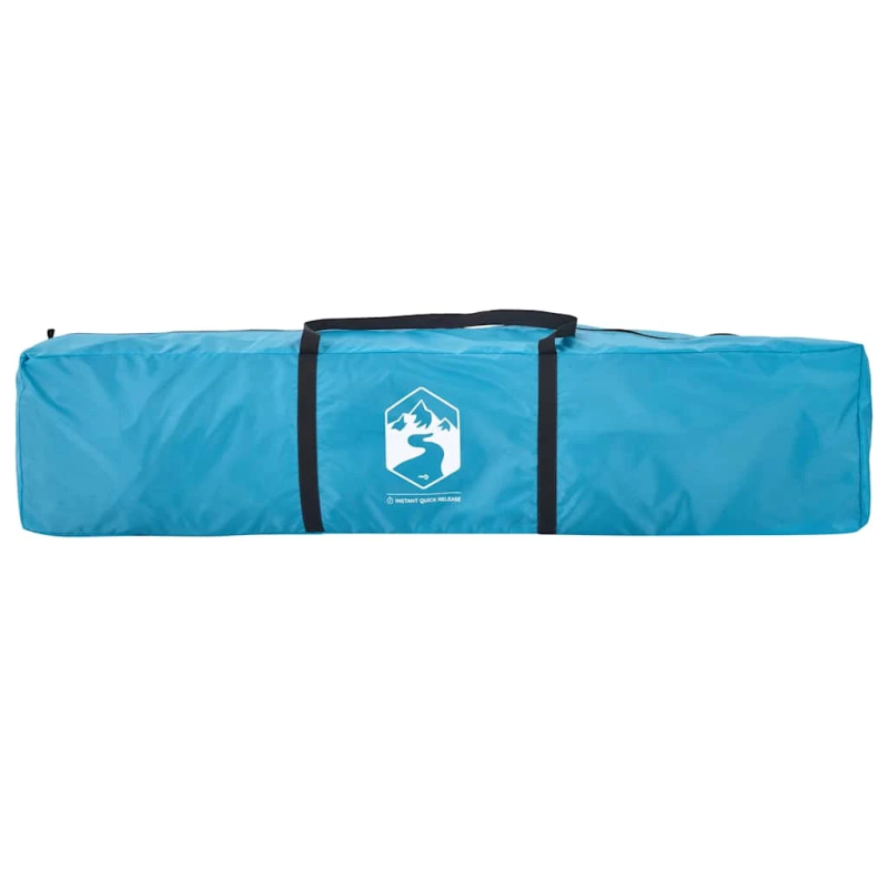 vidaXL ģimenes kempinga telts 8 personām, kupola forma, zila