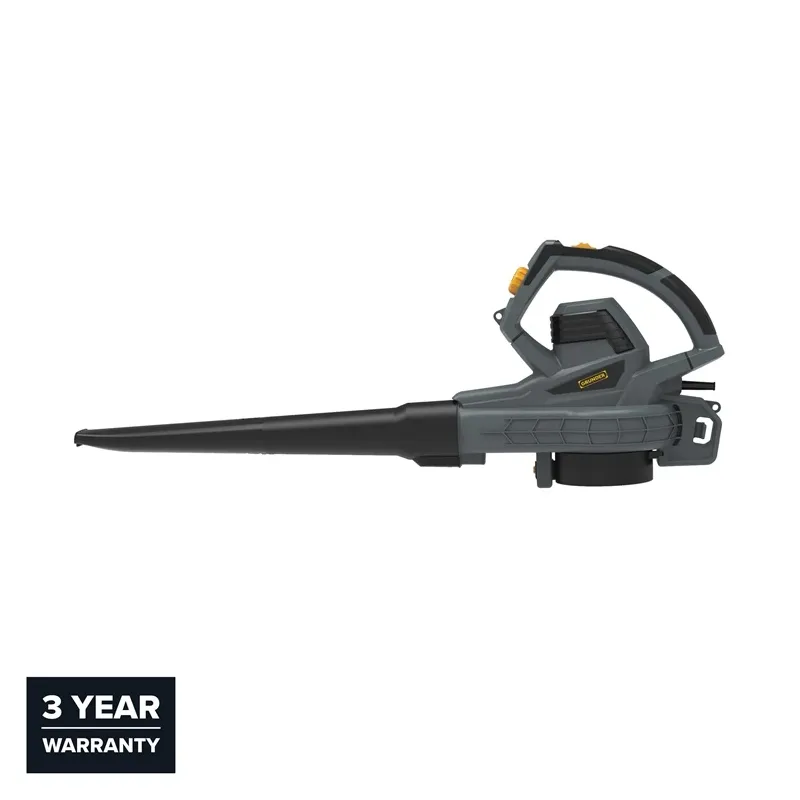 Elektriskais lapu sūcējs–pūtējs Grunder CYBV09D-T, 3000 W