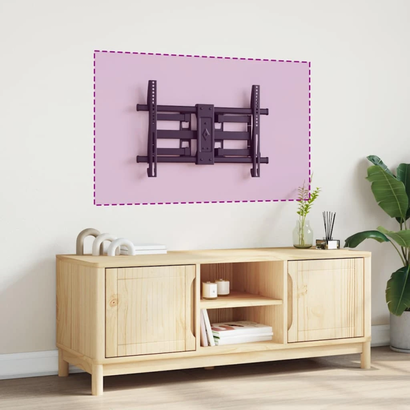 vidaXL TV statīvs 37-80 collu ekrānam, VESA 600x400 mm, 40 kg