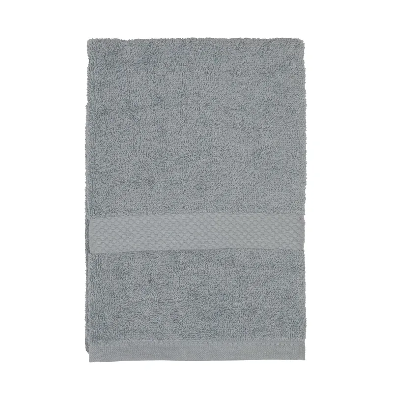 Vannas dvielis Domoletti Terry 741, gaiši pelēka krās., 50 cm x 80 cm