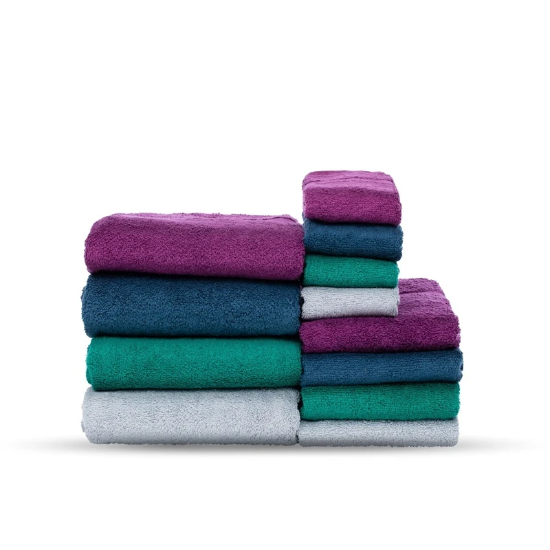 Dvielis terry 741pelēks 50x80