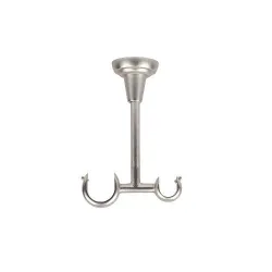 Curtain rod bracket silver l12cm 25-16