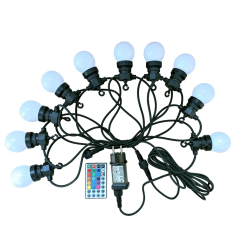 Āra virtene 10led 8m 4.9w 2700k rgb ip44