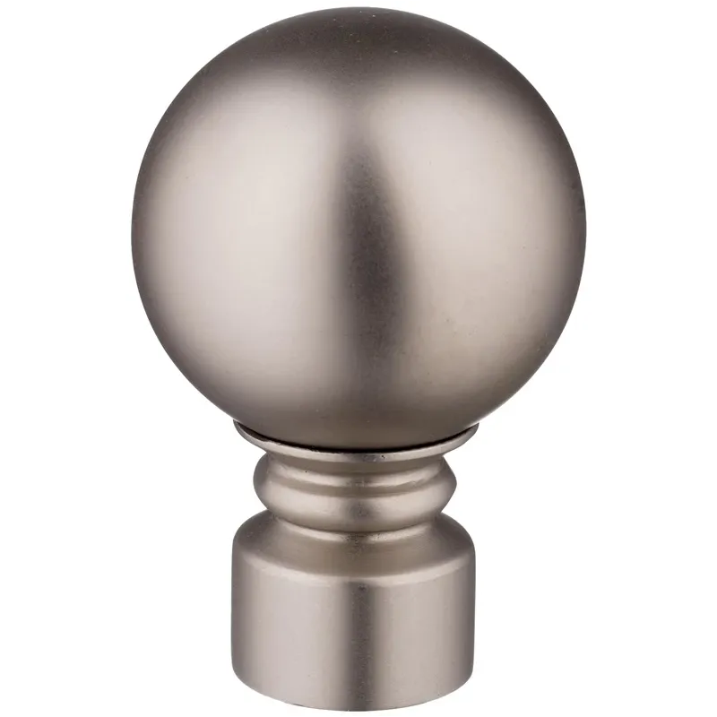 Karnīzes gals Domoletti Modern, DIA 19 mm, hroma krās.