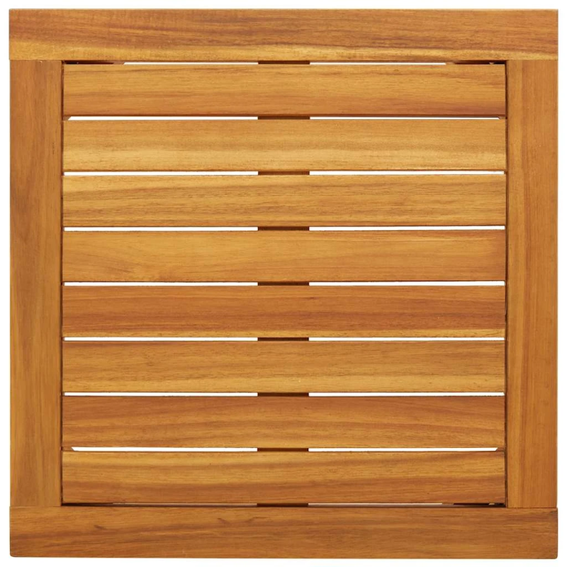 vidaXL 3-daļīgs bistro mēbeļu komplekts, bēša PE rotangpalma, akācija