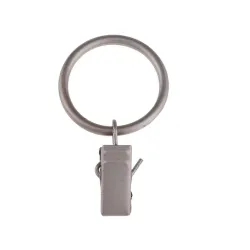 Žiedai su segtukais Domoletti 90290022, 1.9 cm, chromo sp., 10 vnt.