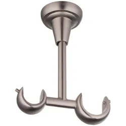 Karnīz.tur.dub.gr.d19-25mm mat.hrom.kr.