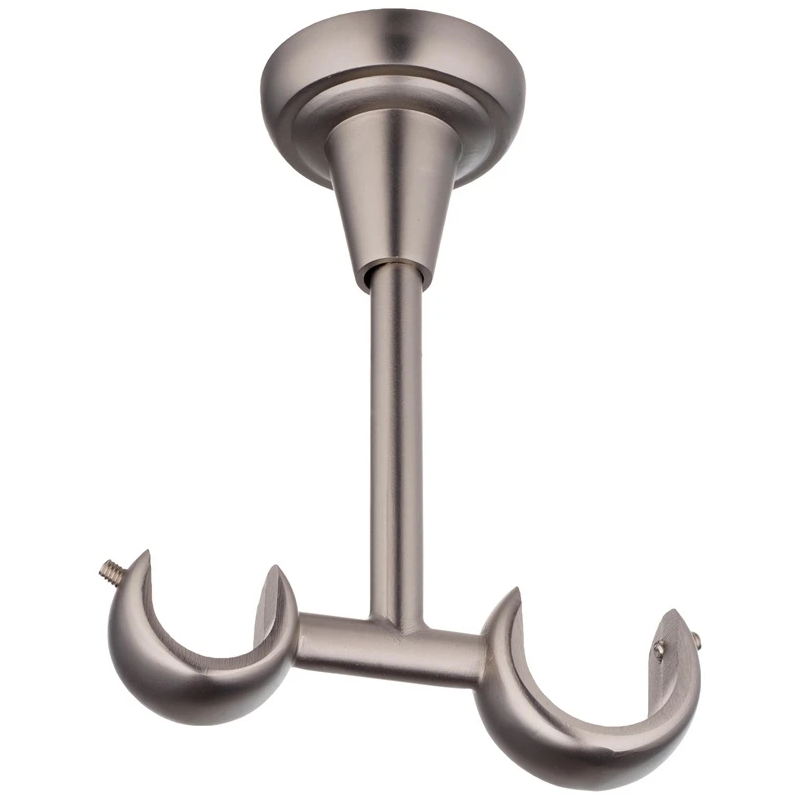 Karnīz.tur.dub.gr.d19-25mm mat.hrom.kr.