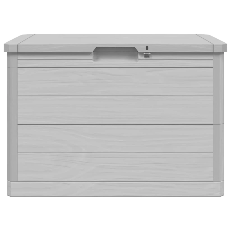 vidaXL āra spilvenu kaste, pelēka, 77,5x44,5x53 cm, polipropilēns