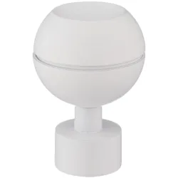 Karnizo antgalis Domoletti Kula Optic, DIA 19 mm, balta sp.