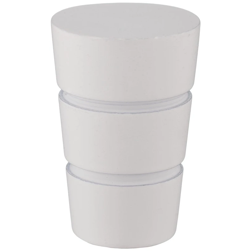 Karnīz.nob. walec basic d19mm mat.balt.k