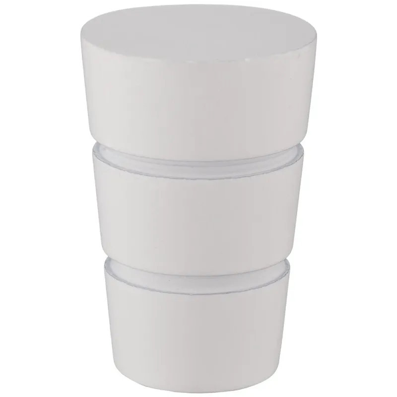 Curtain rod finial walec basic d19 m.wh