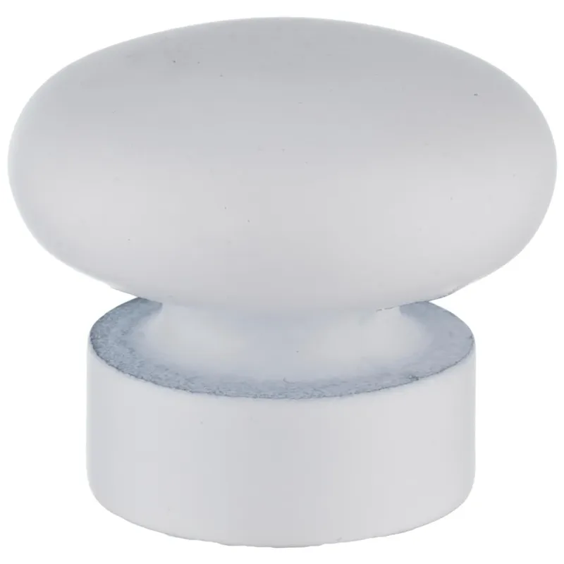 Karnizo antgalis Domoletti Flat Ball, DIA 19 mm, balta sp.