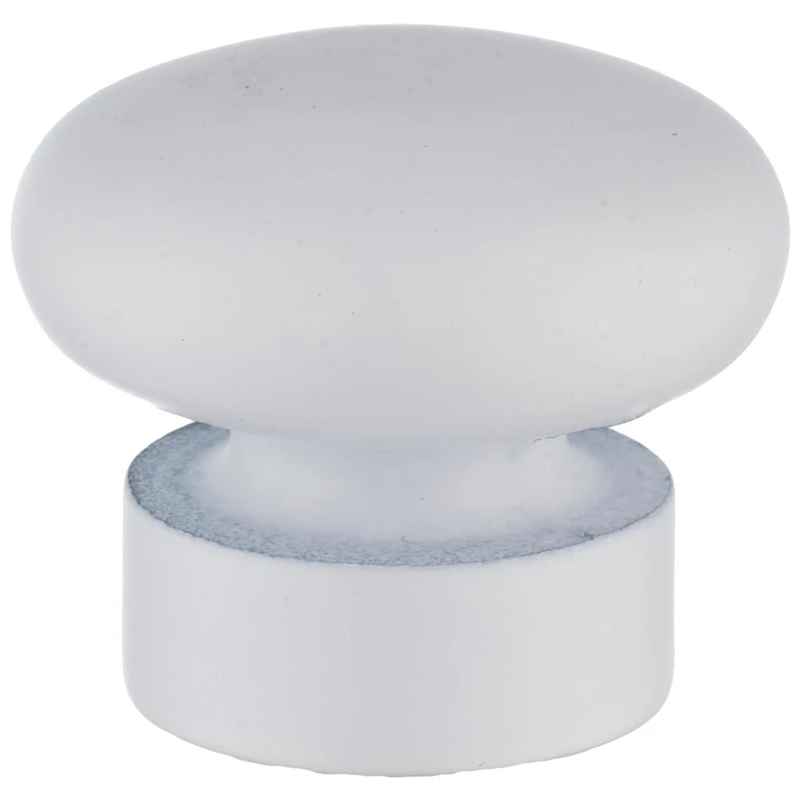 Karnīz.nob. flatball d19mm mat.balt.kr