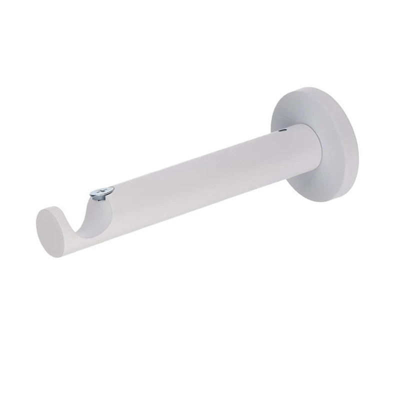 Karnīz.tur.vien.d19mm mat.balt.kr.