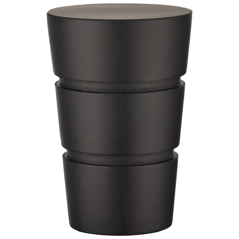 Karnīz.nob walec basic d19mm mat.meln.kr