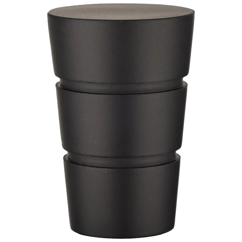 Karnīz.nob walec basic d19mm mat.meln.kr