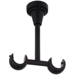 Karnīz.tur.dublubinis d19mm mat.meln.kr.