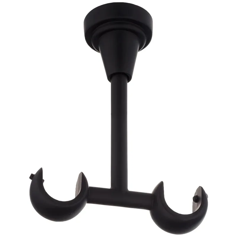 Karnīzes kronšteinis Domoletti 90222253, DIA 19 mm, melna krās.