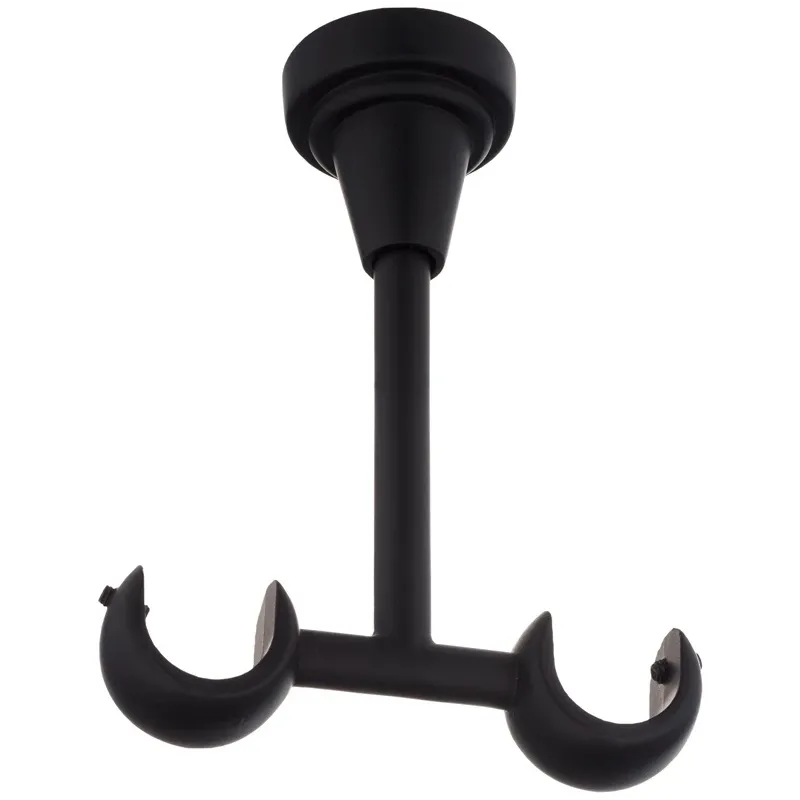 Karnīzes kronšteinis Domoletti 90222253, DIA 19 mm, melna krās.