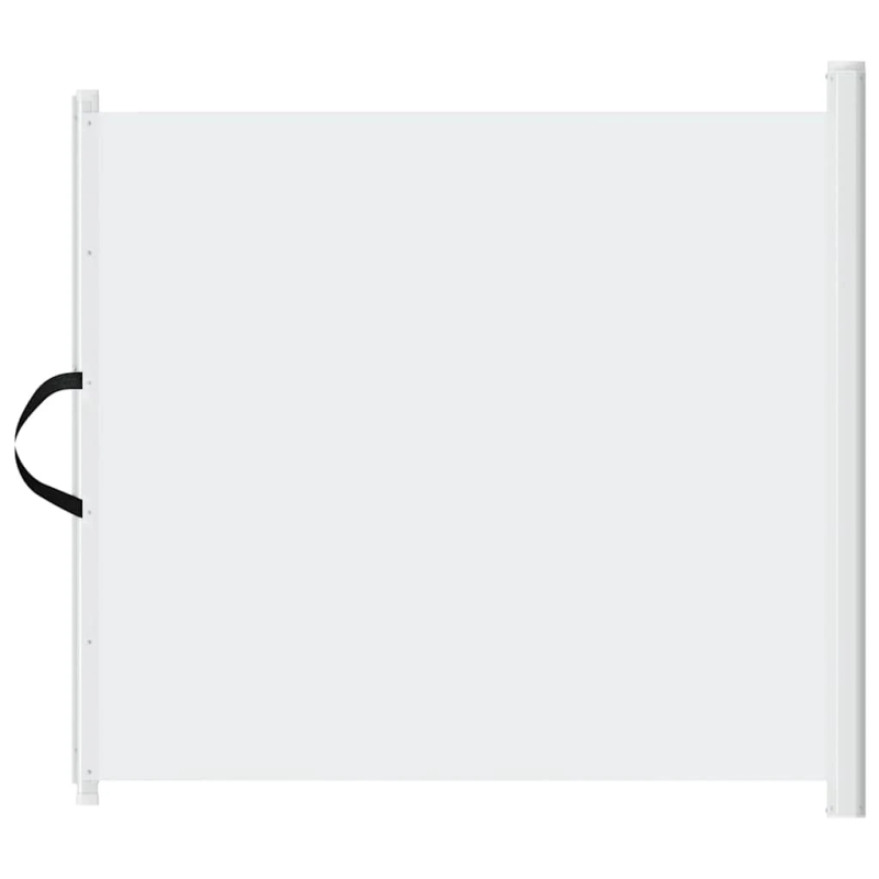 vidaXL izvelkami mājdzīvnieku vārtiņi, balti, 102,5x125 cm