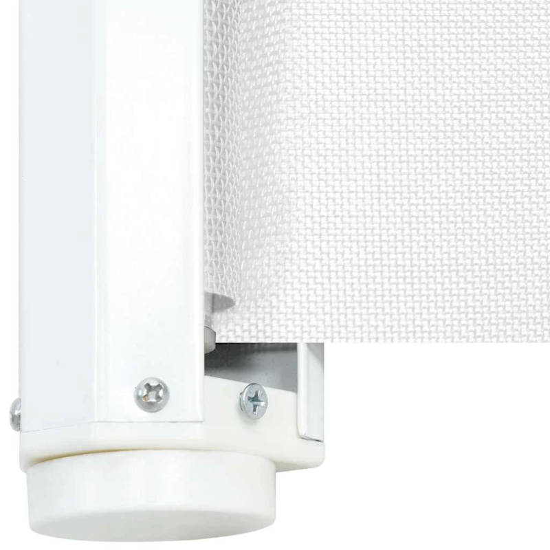 vidaXL izvelkami mājdzīvnieku vārtiņi, balti, 102,5x125 cm