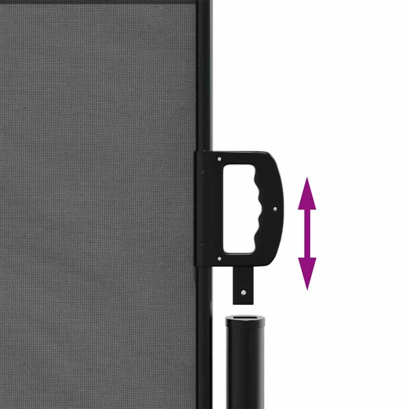 vidaXL izvelkama sānu markīze, antracīta krāsā, 140x300 cm