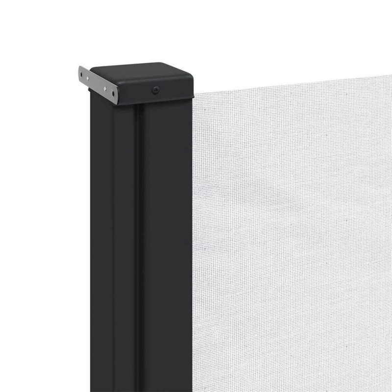 vidaXL izvelkama sānu markīze, balta, 160x500 cm