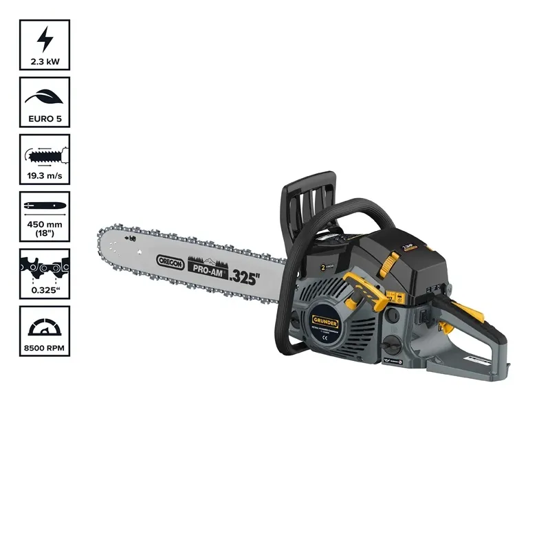 Motorzāģis Grunder TT-CS5800, 2300 W, 45 cm