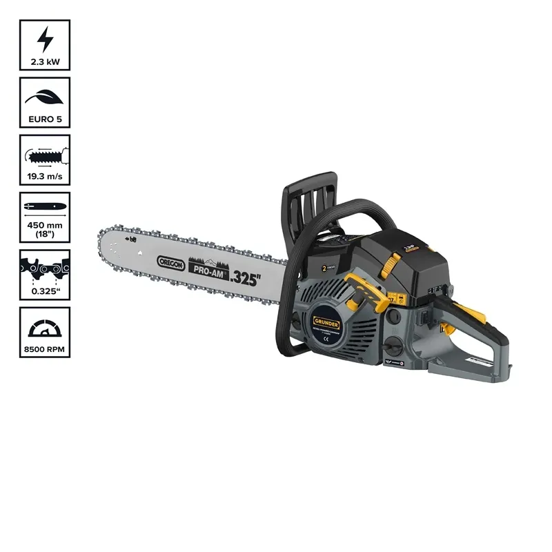 Motorzāģis Grunder TT-CS5800, 2300 W, 45 cm
