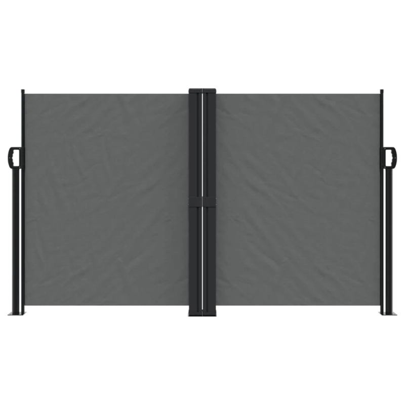vidaXL izvelkams sānu aizslietnis, antracītpelēks, 140x600 cm