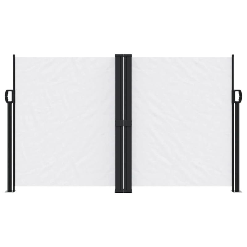 vidaXL izvelkama sānu markīze, balta, 140x600 cm