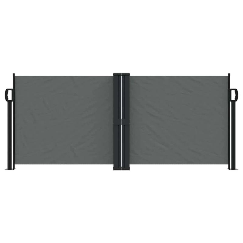 vidaXL izvelkams sānu aizslietnis, antracītpelēks, 100x1000 cm