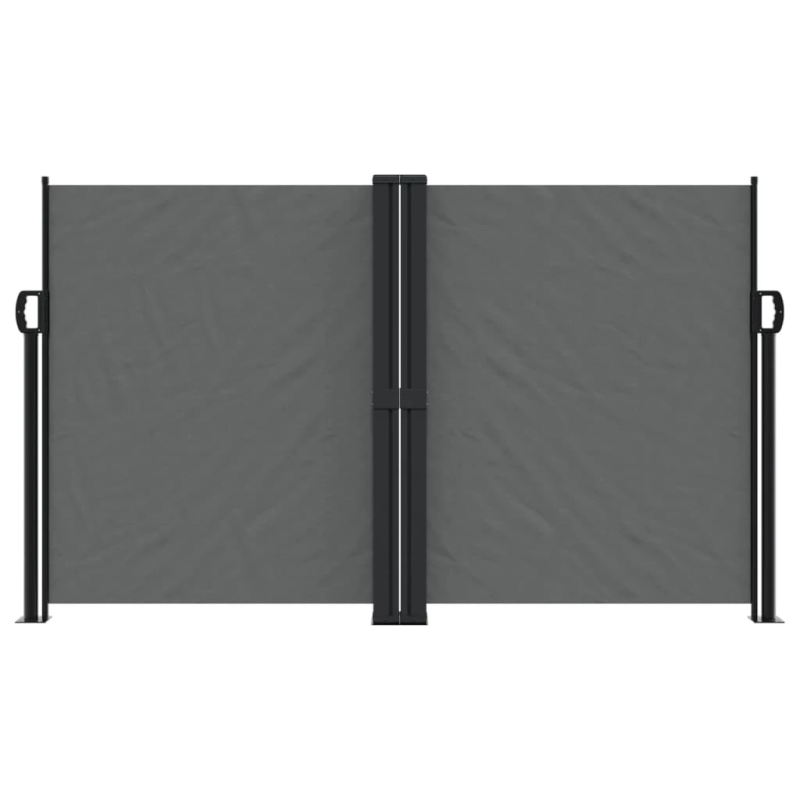 vidaXL izvelkams sānu aizslietnis, antracītpelēks, 140x1000 cm