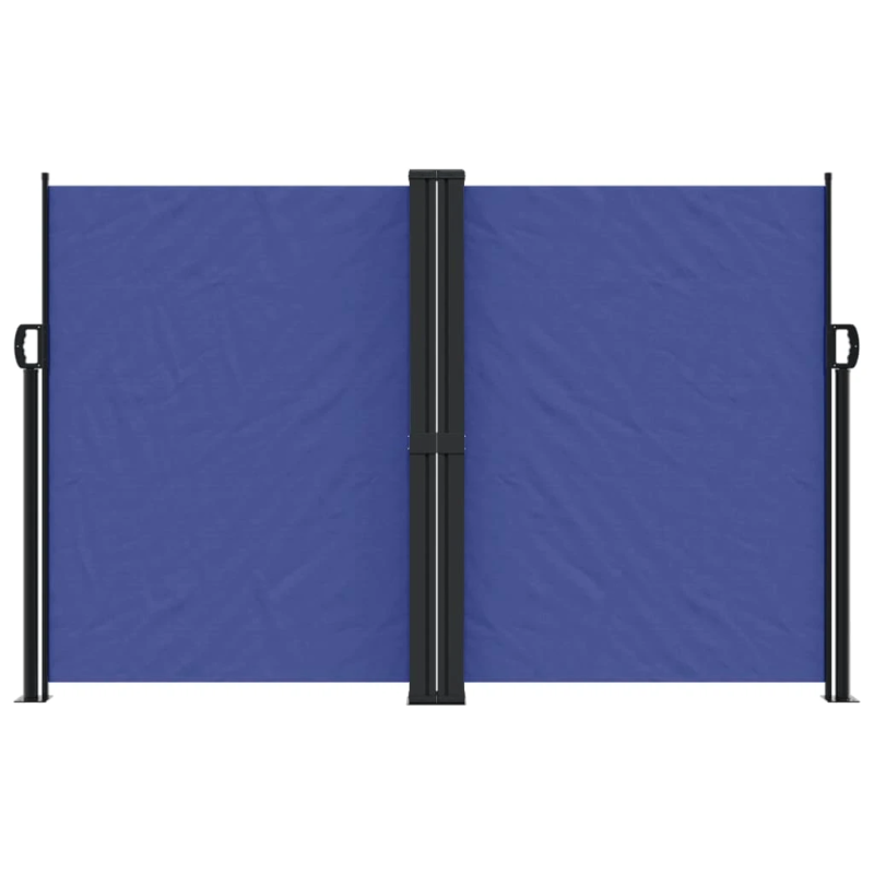 vidaXL izvelkams sānu aizslietnis, zils, 160x1000 cm