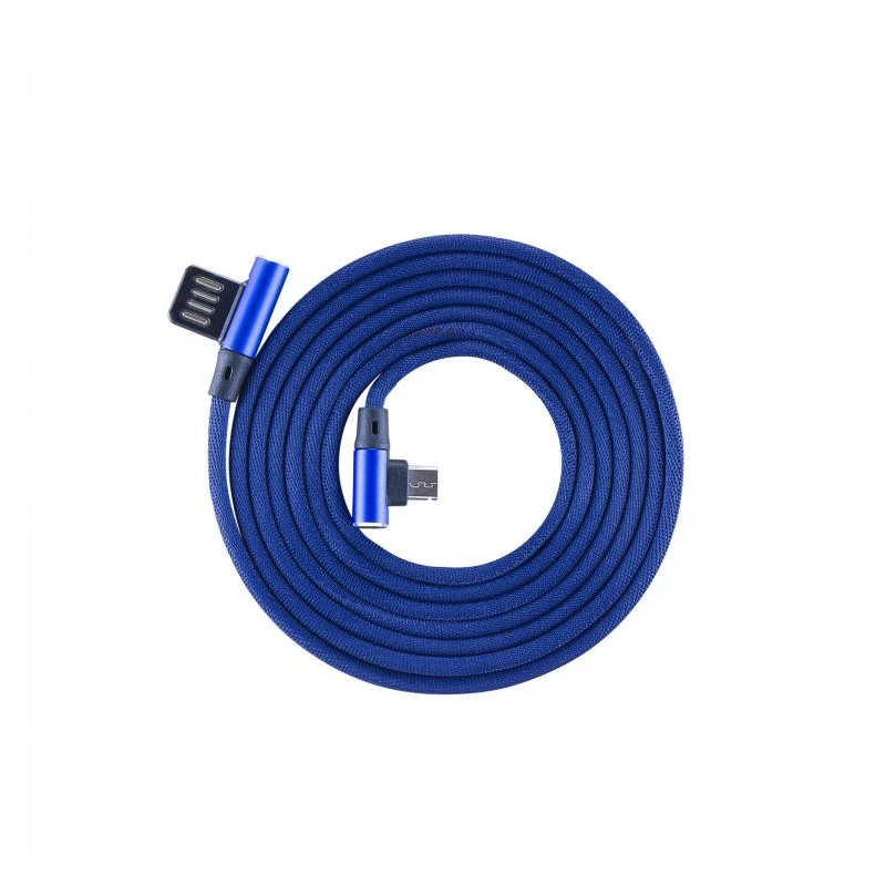 Sbox USB- Micro USB 90 M-M 1.5m USB-MICRO-90BL blueberry blue