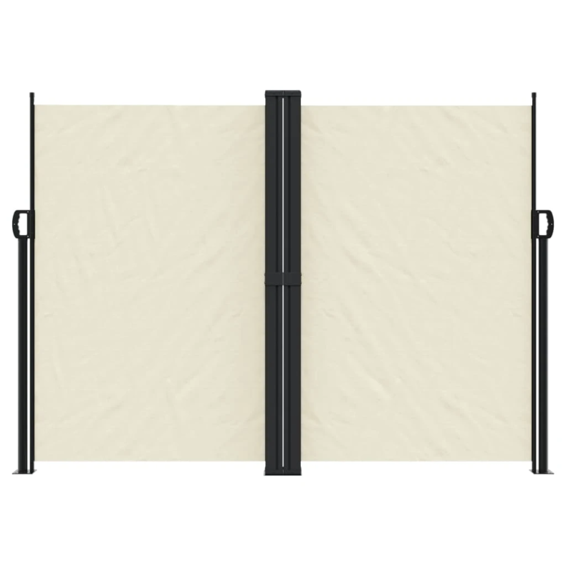 vidaXL izvelkama sānu markīze, krēmkrāsā, 180x1000 cm