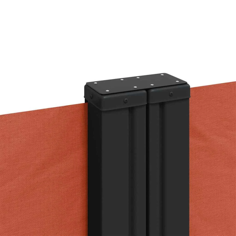 vidaXL izvelkama sānu markīze, sarkanbrūna, 180x1200 cm