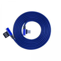 Sbox USB- Type-C 90 m-m 1.5m USB-TYPEC-90BL Blue