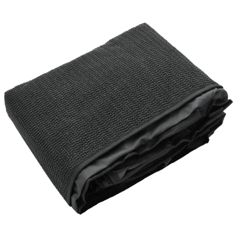 vidaXL automašīnas sēdekļa pārsegs suņiem, melns, 137x46x50 cm