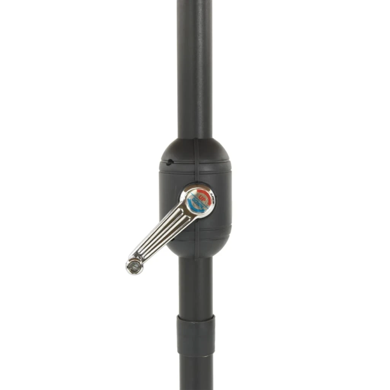 vidaXL dārza saulessargs ar tērauda stabu, brūns, 248x248x248 cm