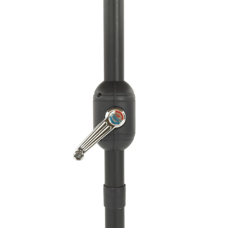 vidaXL dārza saulessargs ar tērauda stabu, zaļš, 300x200x250 cm